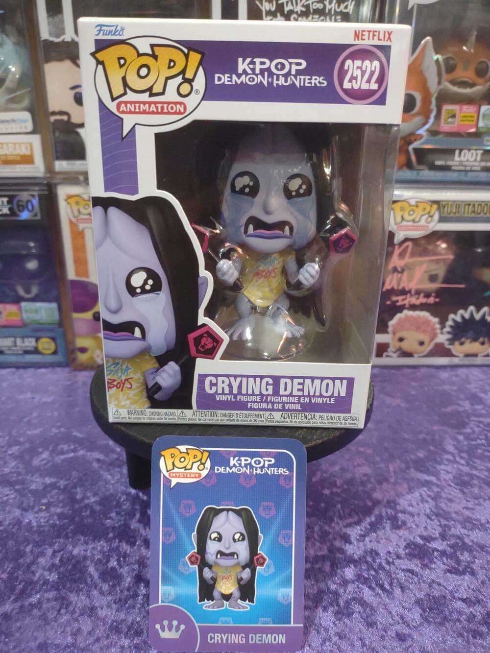 Crying Demon 2522 W/ Regular Card